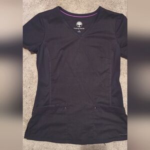 Healing hands scrub top